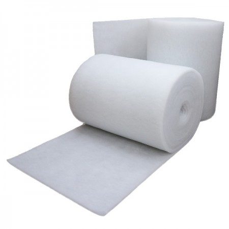 Reticulated polyester foam